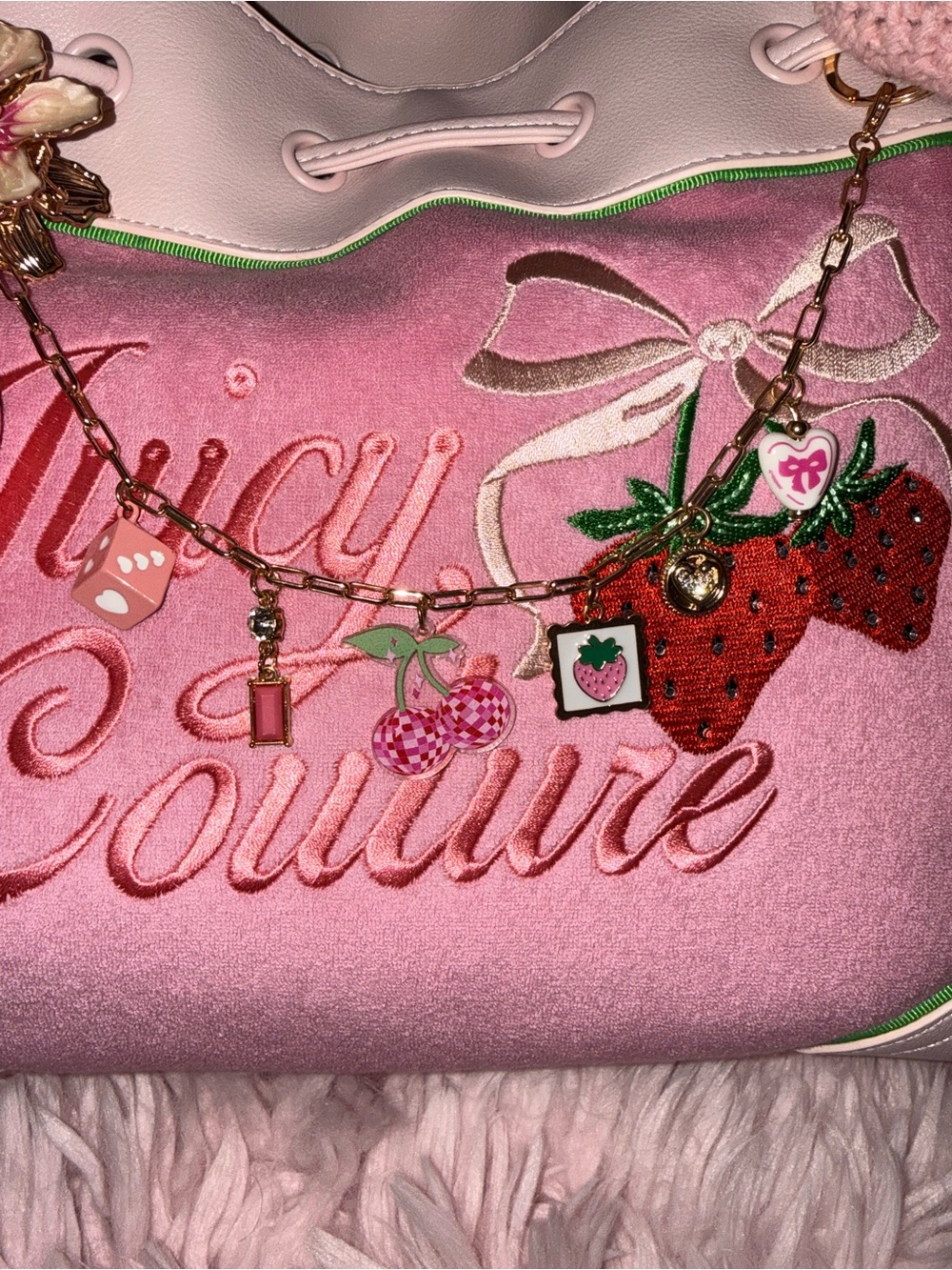 Handmade Purse Chain Charm